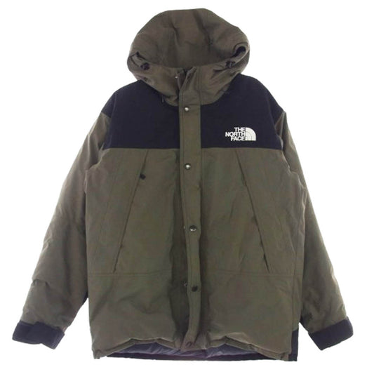 THE NORTH FACE ノースフェイス ND91930 Mountain Down Jacket マウンテン ダウン ジャケット グリーン系 XL【中古】