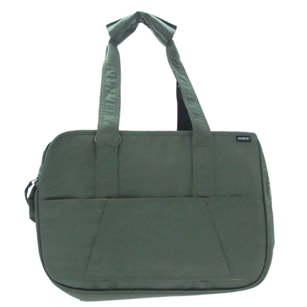 AVIREX アヴィレックス PX5001-025-00 DOG CARRY TOTE ドッグ キャリー トート カーキ系【極上美品】【中古】