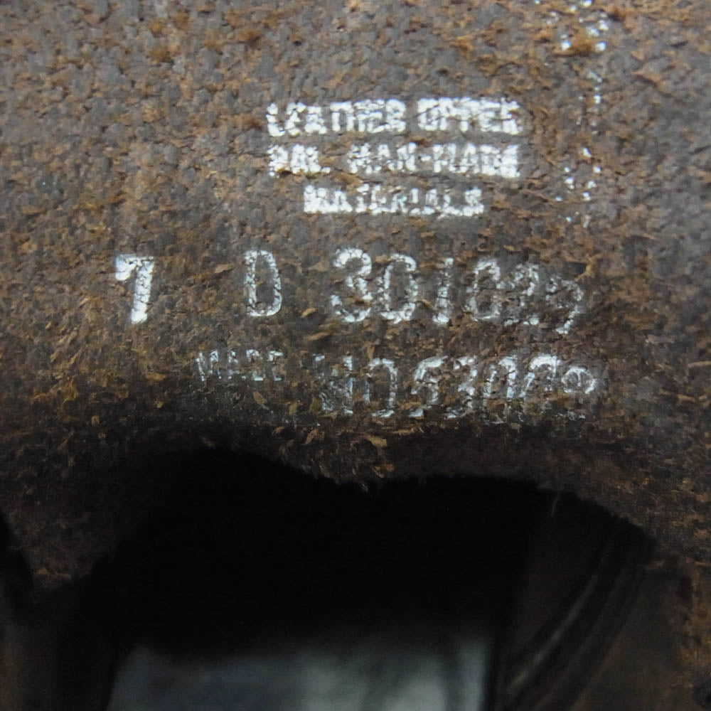 WOLVERINE ウルヴァリン W05300 1000 MILE BOOT 1000マイル ブーツ ブラック系 25cm【中古】