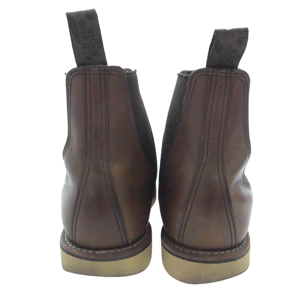 RED WING レッドウィング 3190 CLASSIC CHELSEA クラシックチェルシー サイドゴア ブーツ ブラウン系 US7D【中古】