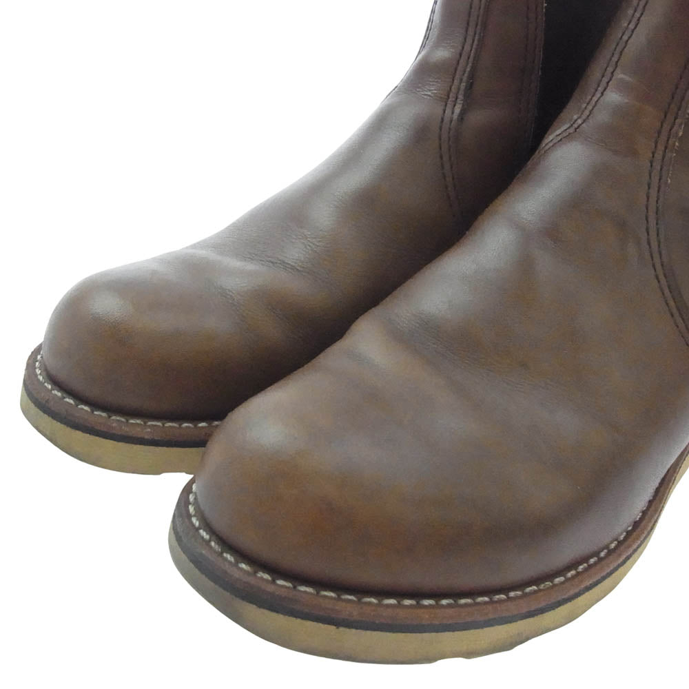 RED WING レッドウィング 3190 CLASSIC CHELSEA クラシックチェルシー サイドゴア ブーツ ブラウン系 US7D【中古】