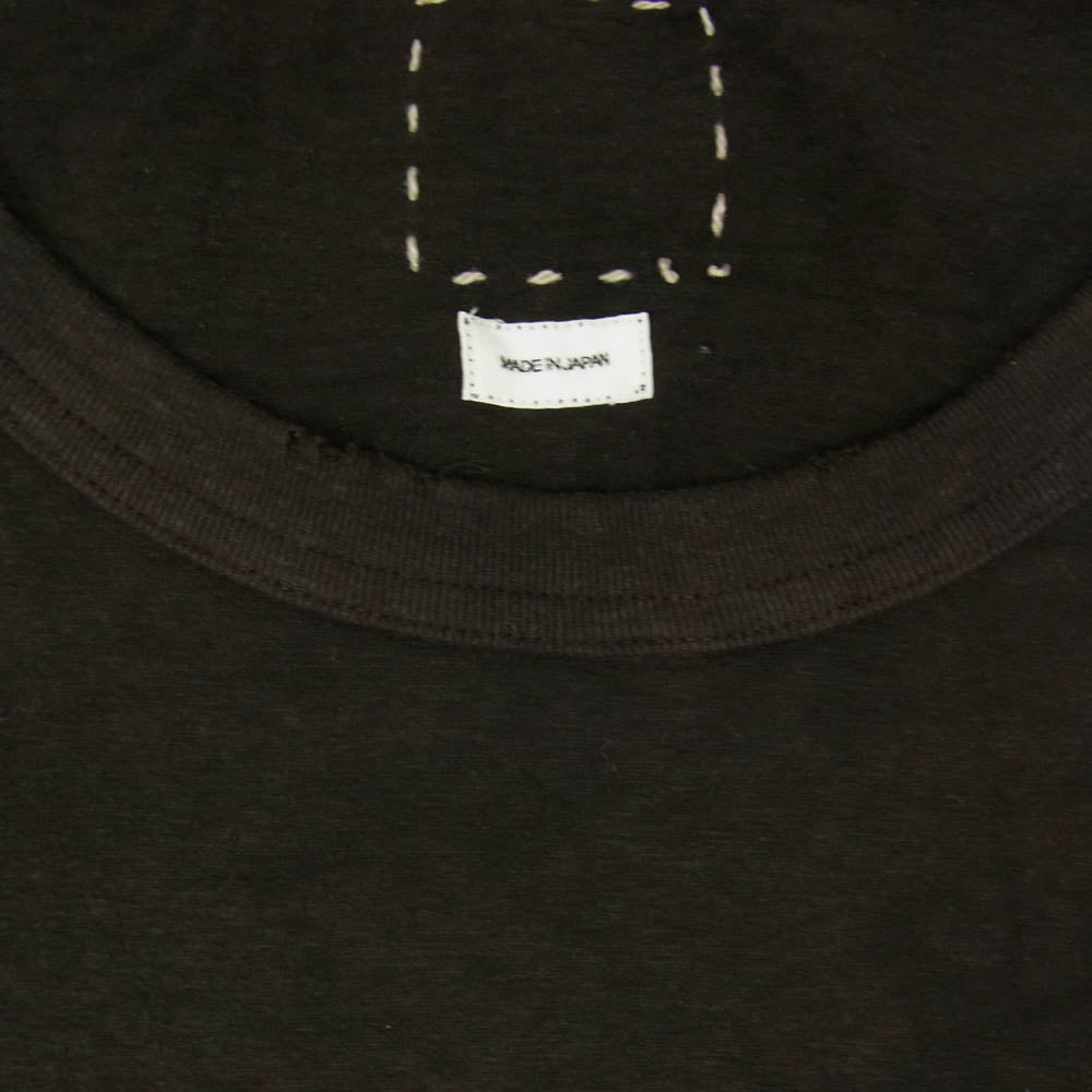 VISVIM ビズビム 0121305010003 JUMBO TEE ジャンボ 半袖 Tシャツ ブラック系 3【中古】