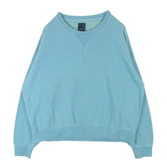 VISVIM ビズビム 0223905010006 ICT AMPLUS SB SWEAT L/S アンプラス 長袖 スウェット トレーナー ライトブルー系 3【中古】