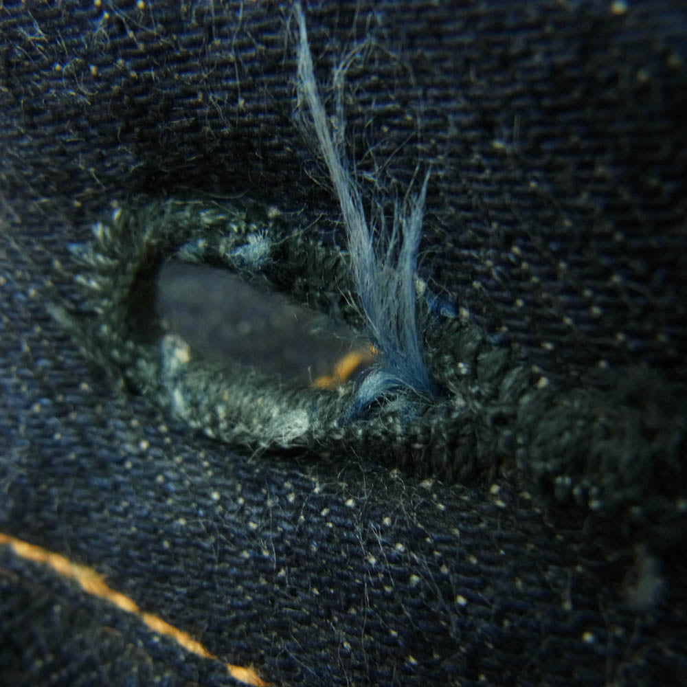 VISVIM ビズビム 0122205005009 SOCIAL SCULPTURE 01 RAW MUD OD デニム パンツ インディゴブルー系 W36×L30【中古】