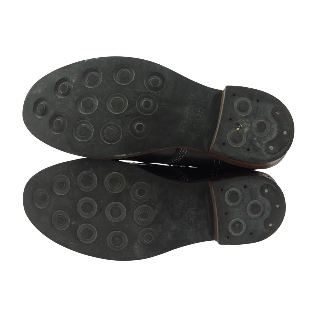 VISVIM ビズビム BRIGADIER BOOTS-FOLK ブリガディア レザー ブーツ ブラック系 10【中古】