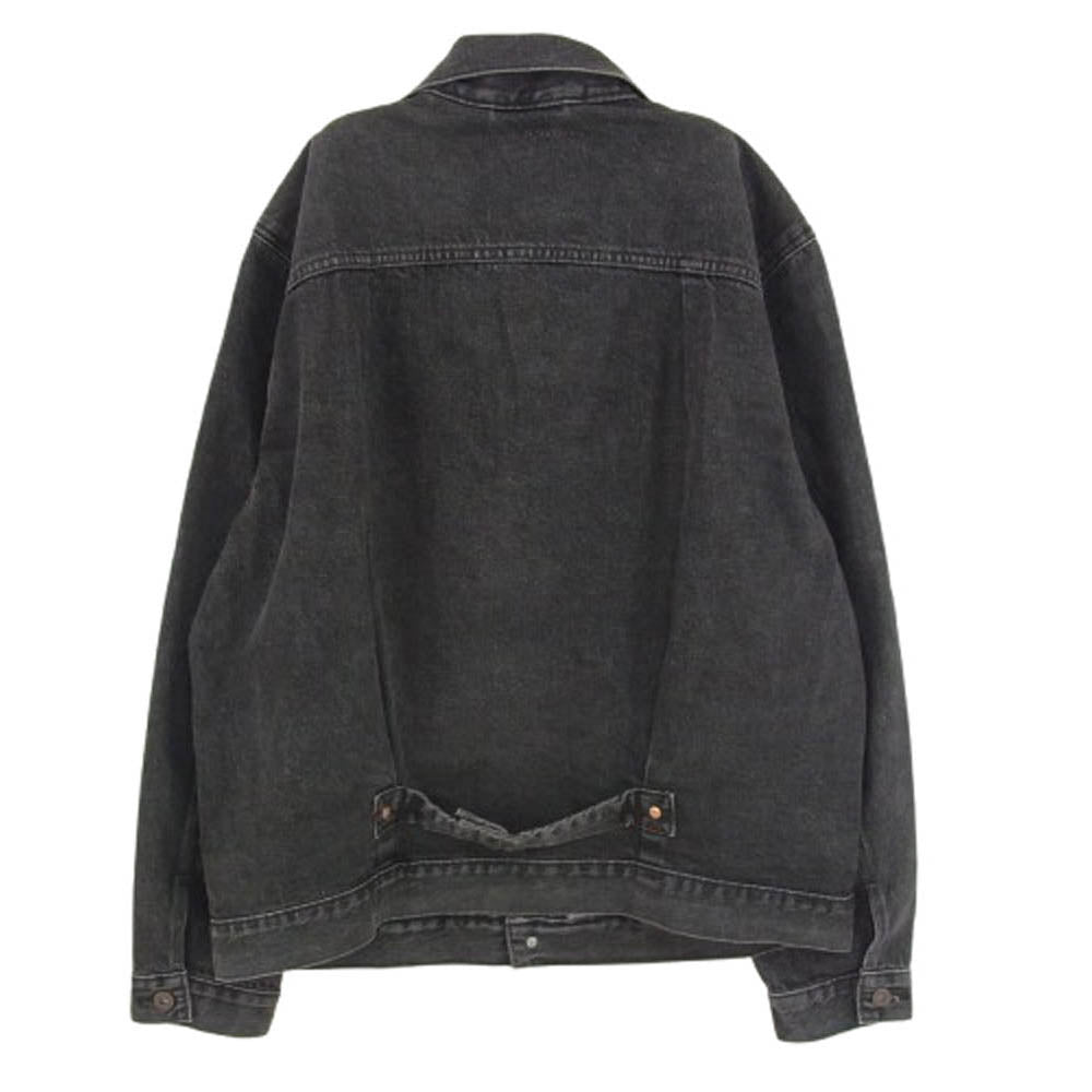 Levi's リーバイス A31740000 1st 1936年 506XX 大戦復刻 ブラック デニム トラッカー ジャケット 日本サイズ L ブラック系【新古品】【未使用】【中古】