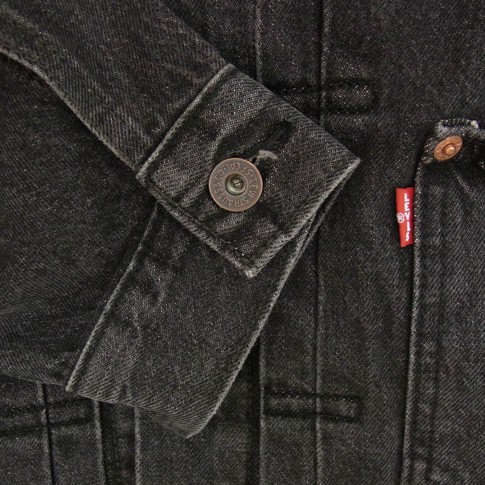 Levi's リーバイス A31740000 1st 1936年 506XX 大戦復刻 ブラック デニム トラッカー ジャケット 日本サイズ L ブラック系【新古品】【未使用】【中古】