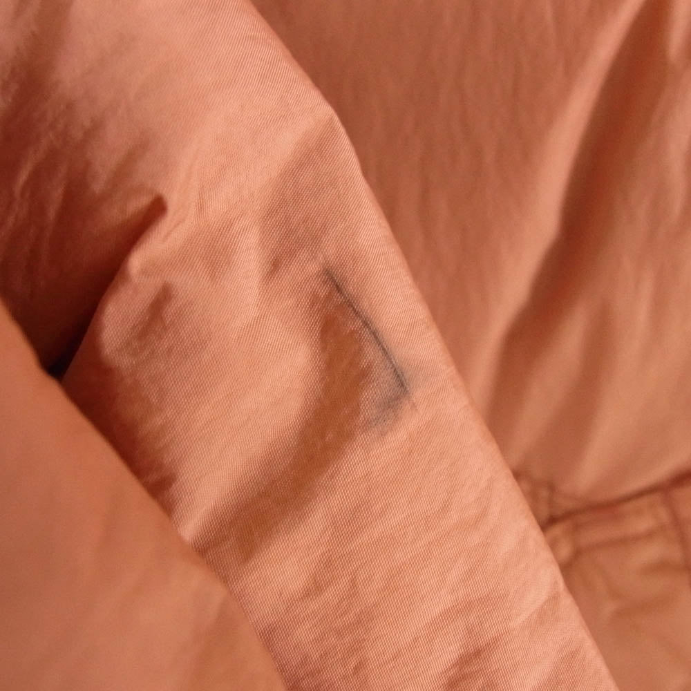 STONE ISLAND ストーンアイランド 811540123 国内正規品 GIUBBOTTO VERA PIUMA RDS ガーメントダイ スタンドカラー ダウンジャケット オレンジ系 M【中古】