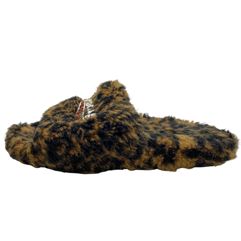 BALENCIAGA バレンシアガ 22AW レオパード フェイクファー サンダル マルチカラー系 36【中古】