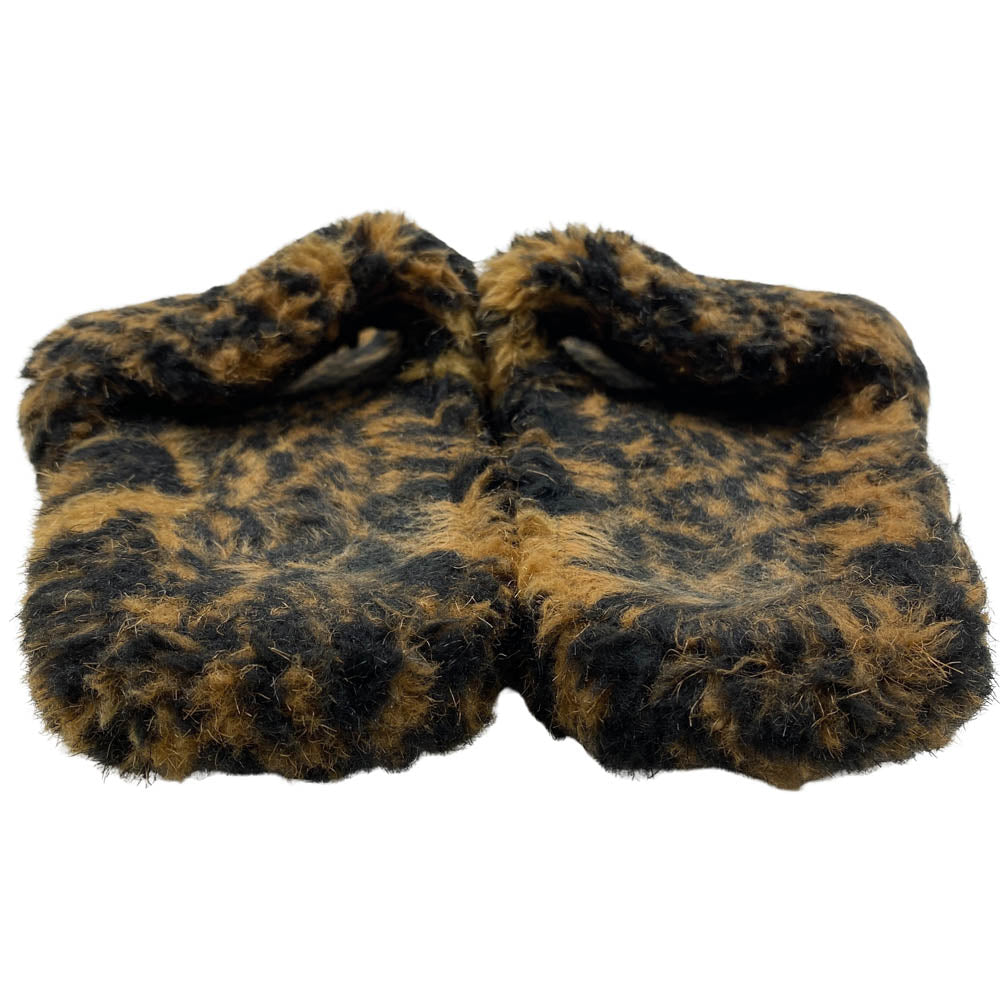 BALENCIAGA バレンシアガ 22AW レオパード フェイクファー サンダル マルチカラー系 36【中古】