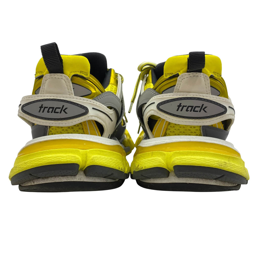 BALENCIAGA バレンシアガ 542436 TRACK TRAINER トラック トレーナー スニーカー イエロー系 24cm【中古】