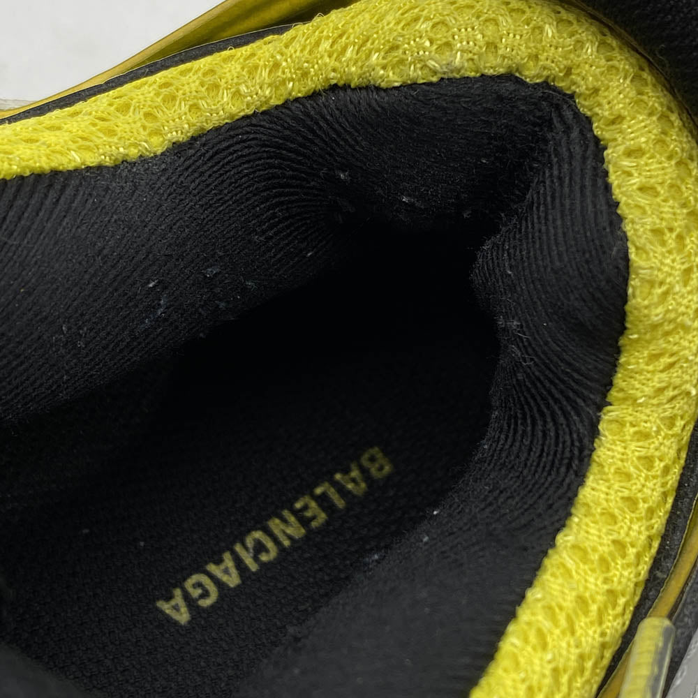 BALENCIAGA バレンシアガ 542436 TRACK TRAINER トラック トレーナー スニーカー イエロー系 24cm【中古】