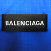 BALENCIAGA バレンシアガ 19SS 556229 TYD33 アノラック ナイロン ウィンド ブレーカー ブルー系 44【中古】