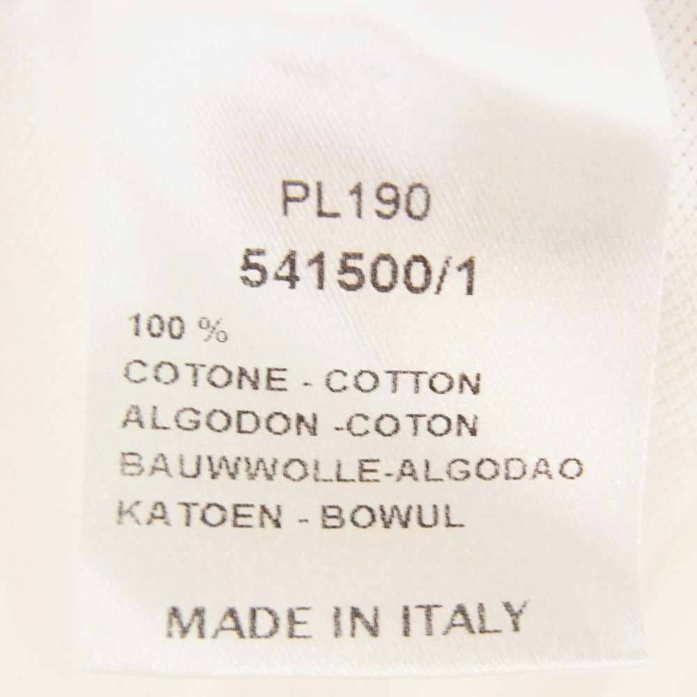 GUY ROVER ギローバー PL190J 鹿の子 コットン カッタウェイ 長袖 シャツ ホワイト系 XL【極上美品】【中古】