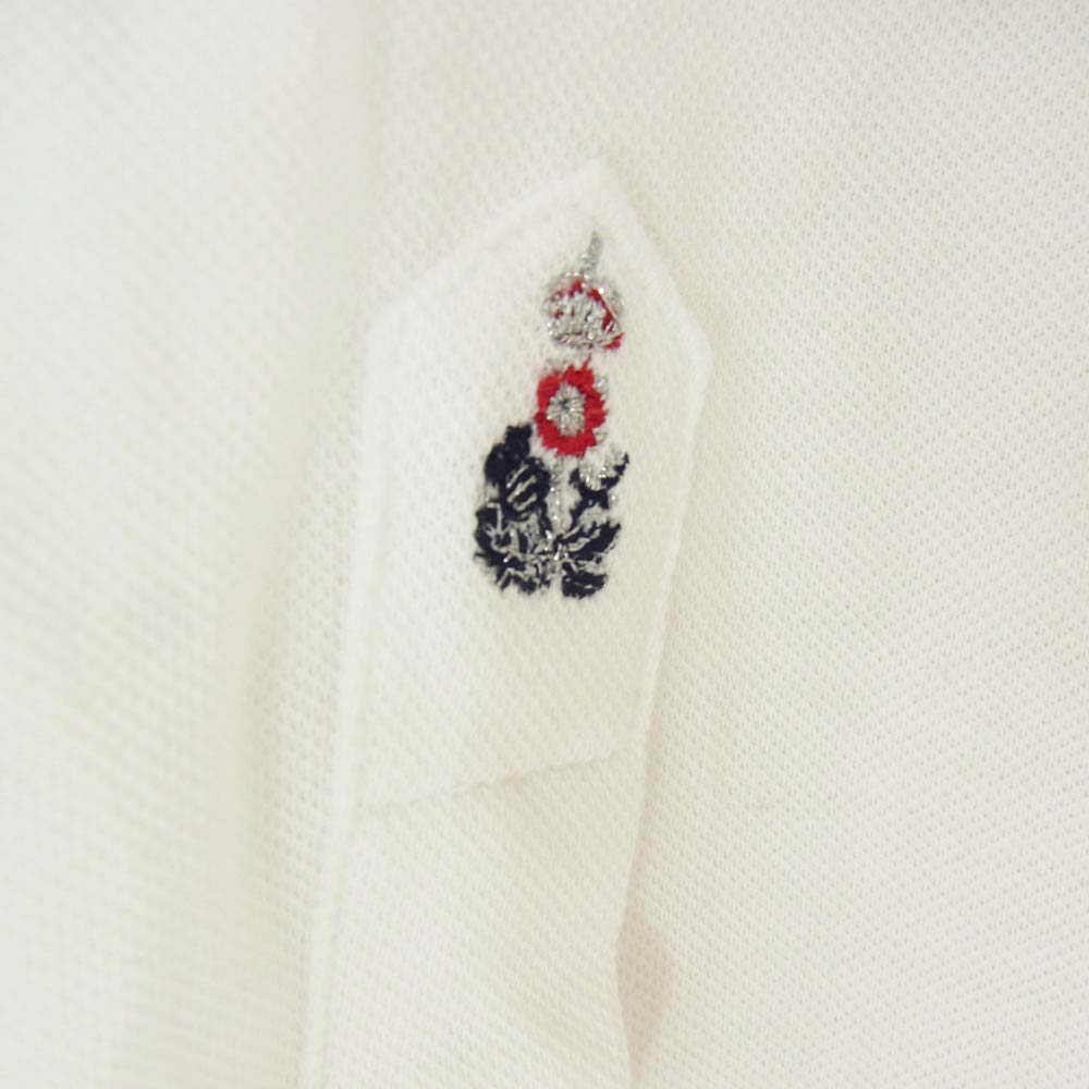 GUY ROVER ギローバー PL190J 鹿の子 コットン カッタウェイ 長袖 シャツ ホワイト系 XL【極上美品】【中古】