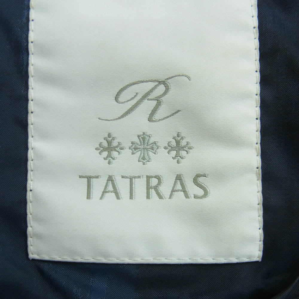 TATRAS タトラス MTA16S4410 ハンドペイント カモフラ 迷彩 ジップアップ ジャケット ポーランド製 ネイビー系 04【中古】