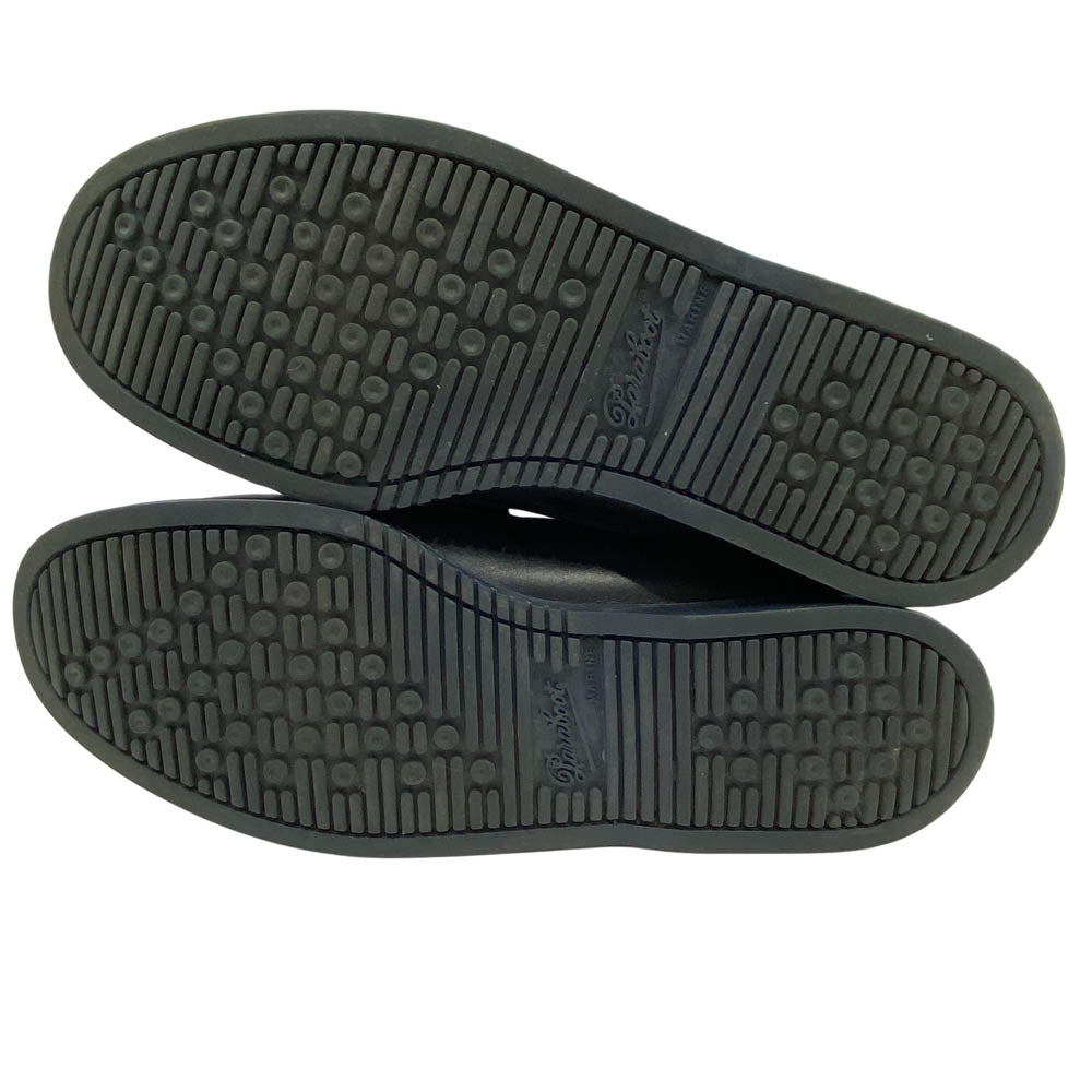 Paraboot パラブーツ 0216 CORAUX コロー レザー ローファー シューズ ブラック系 8【中古】