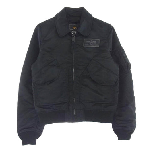 ALPHA アルファ TA7064-8001 CWU-45P ミリタリー フライト ジャケット ブラック ブラック系 M【中古】