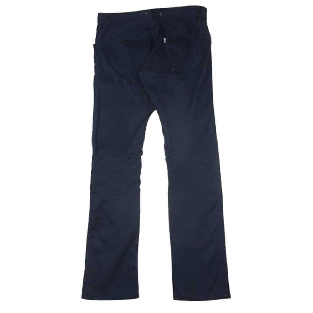nonnative ノンネイティブ 14SS NN-P2550 DWELLER TIGHT FIT JEANS C/P PIQUE STRETCH ピケ ホップサック パンツ 0 ネイビー系【中古】