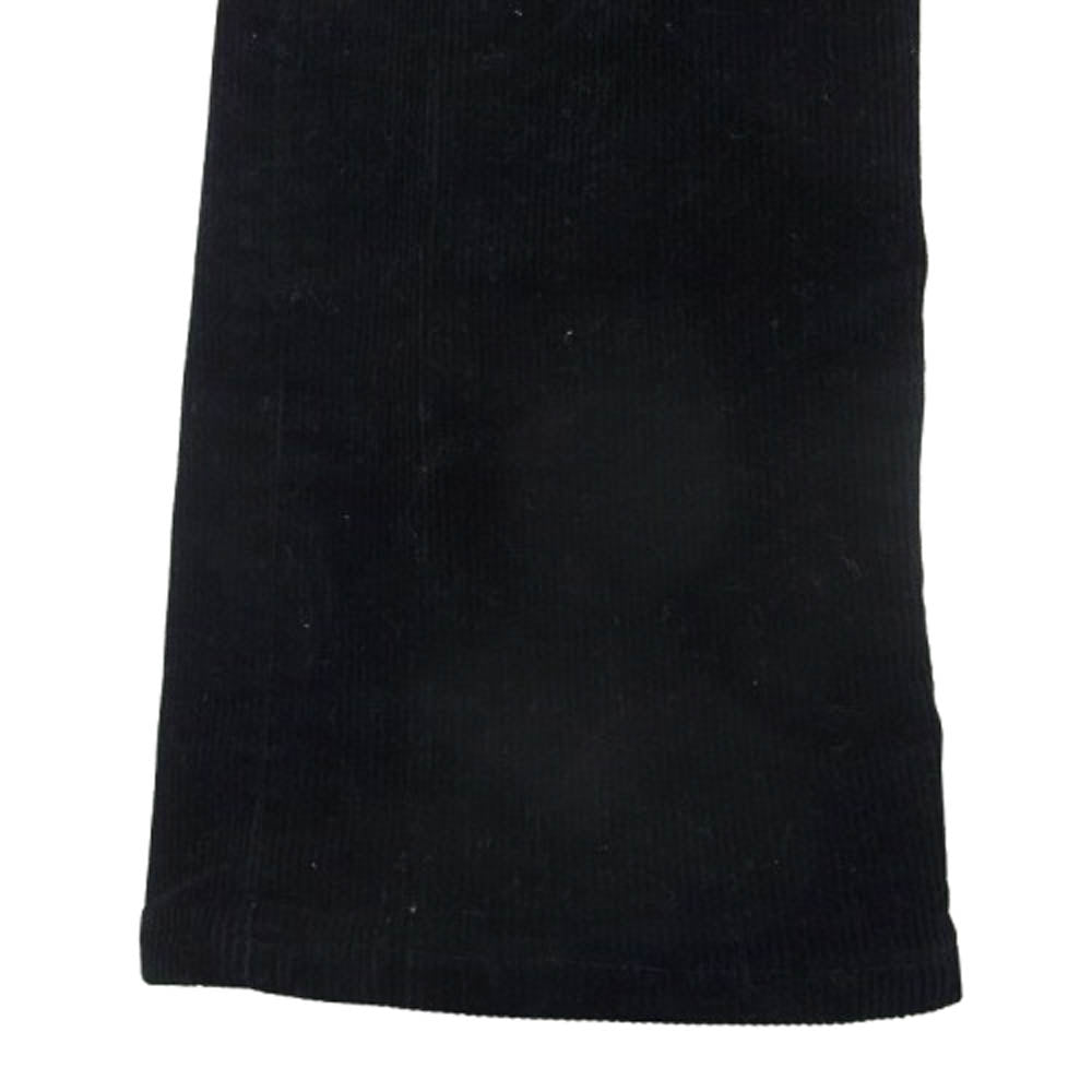 nonnative ノンネイティブ 18AW NN-P3428 DWELLER 5P JEANS DROPPED FIT C/P CORD STRETCH ストレッチ コーデュロイパンツ 0 ブラック系【中古】