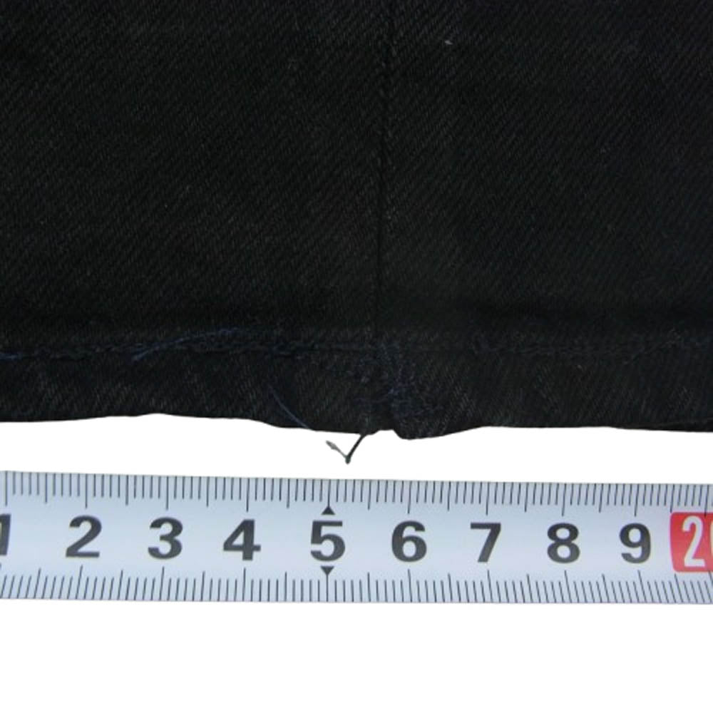 nonnative ノンネイティブ NN-P2651 Rags McGREGOR DWELLER 5P JEANS COTTON CORD OVERDYE ラグスマックレガー ストレッチデニムスキニージーンズ ブラック系【中古】