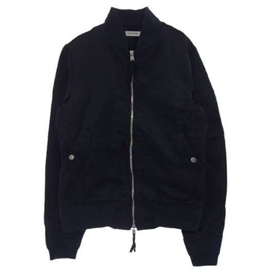 nonnative ノンネイティブ 13AW NN-J2408 BOMBER JACKET C/N SATIN MA-1 ボンバージャケット ブルゾン ブラック系【中古】