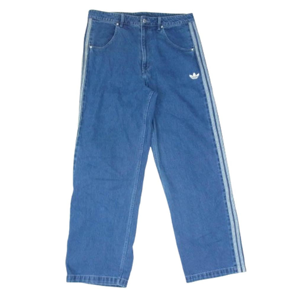 adidas アディダス JC6234 DENIM FBIRD PT デニム ファイヤーバード デニムパンツ ジーンズ インディゴブルー系 35【中古】