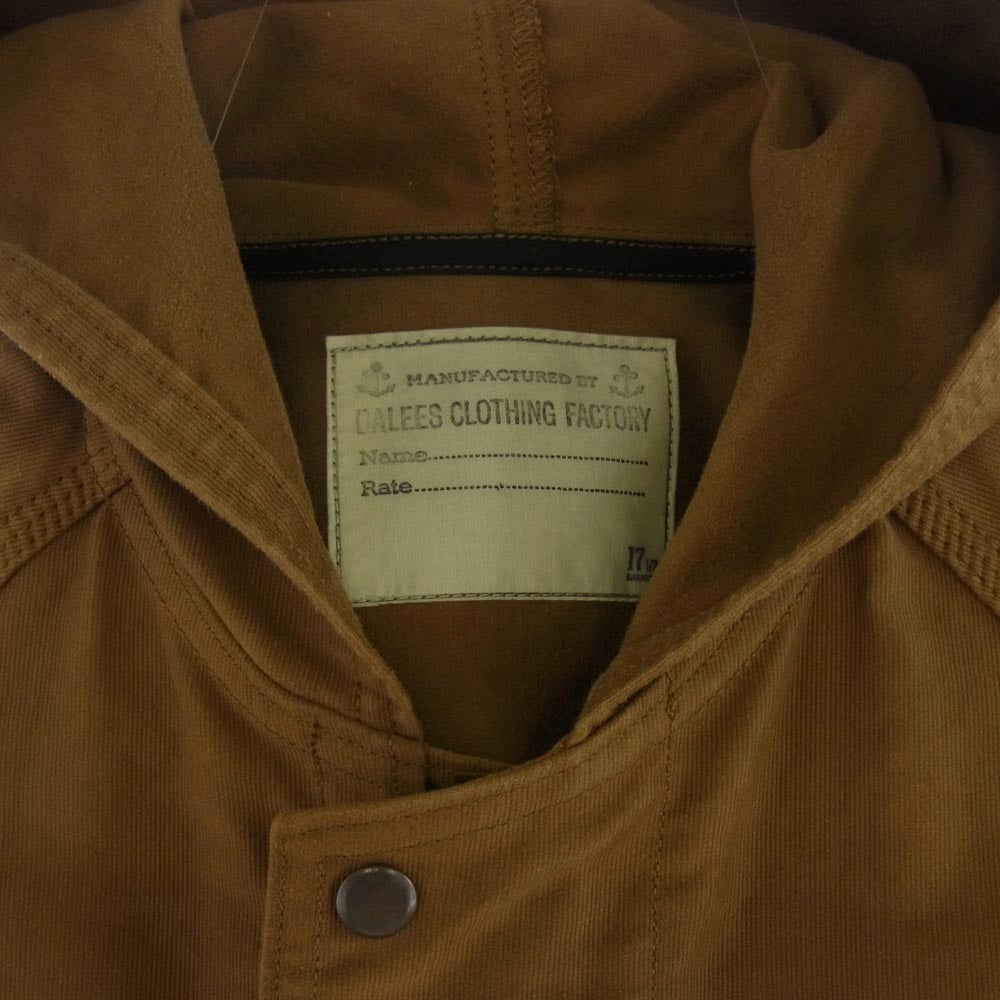 ダリーズ コー M-221 30s Deck Jacket ミリタリー デッキ ジャケット ブラウン系 表記サイズ無し【中古】