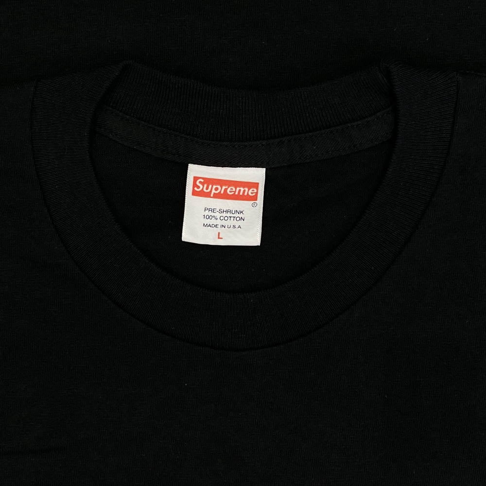 Supreme シュプリーム 17AW Scarface Split Tee スカーフェイス アルパチーノ 半袖 Tシャツ ブラック系 L【極上美品】【中古】