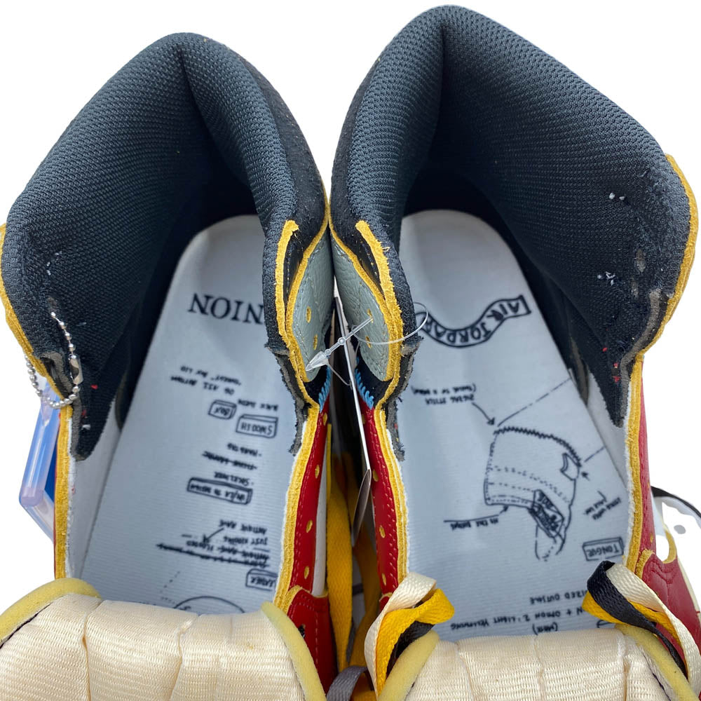 NIKE AIR JORDAN ナイキ ジョーダン HV8563-600 UNION × Air Jordan 1 Retro High OG Chicago Shadow ユニオン × エアジョーダン1 レトロ ハイ OG シカゴ シャドウ ハイカット スニーカー マルチカラー系 28.5cm【新古品】【未使用】【中古】