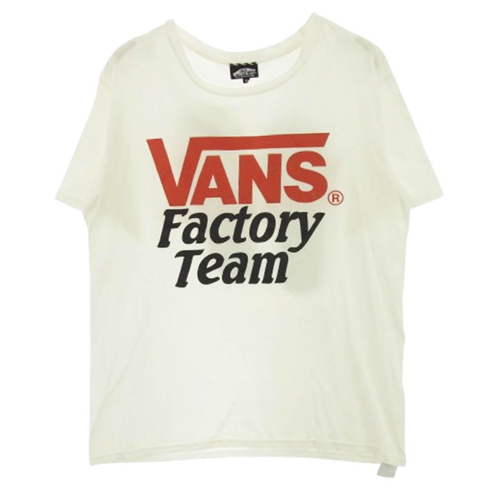 STANDARD CALIFORNIA スタンダードカリフォルニア × VANS SD FACTORY TEAM T バンズ ファクトリー チーム 半袖 Tシャツ ホワイト系 M【中古】