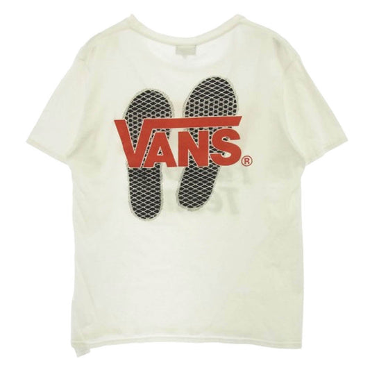 STANDARD CALIFORNIA スタンダードカリフォルニア × VANS SD FACTORY TEAM T バンズ ファクトリー チーム 半袖 Tシャツ ホワイト系 M【中古】