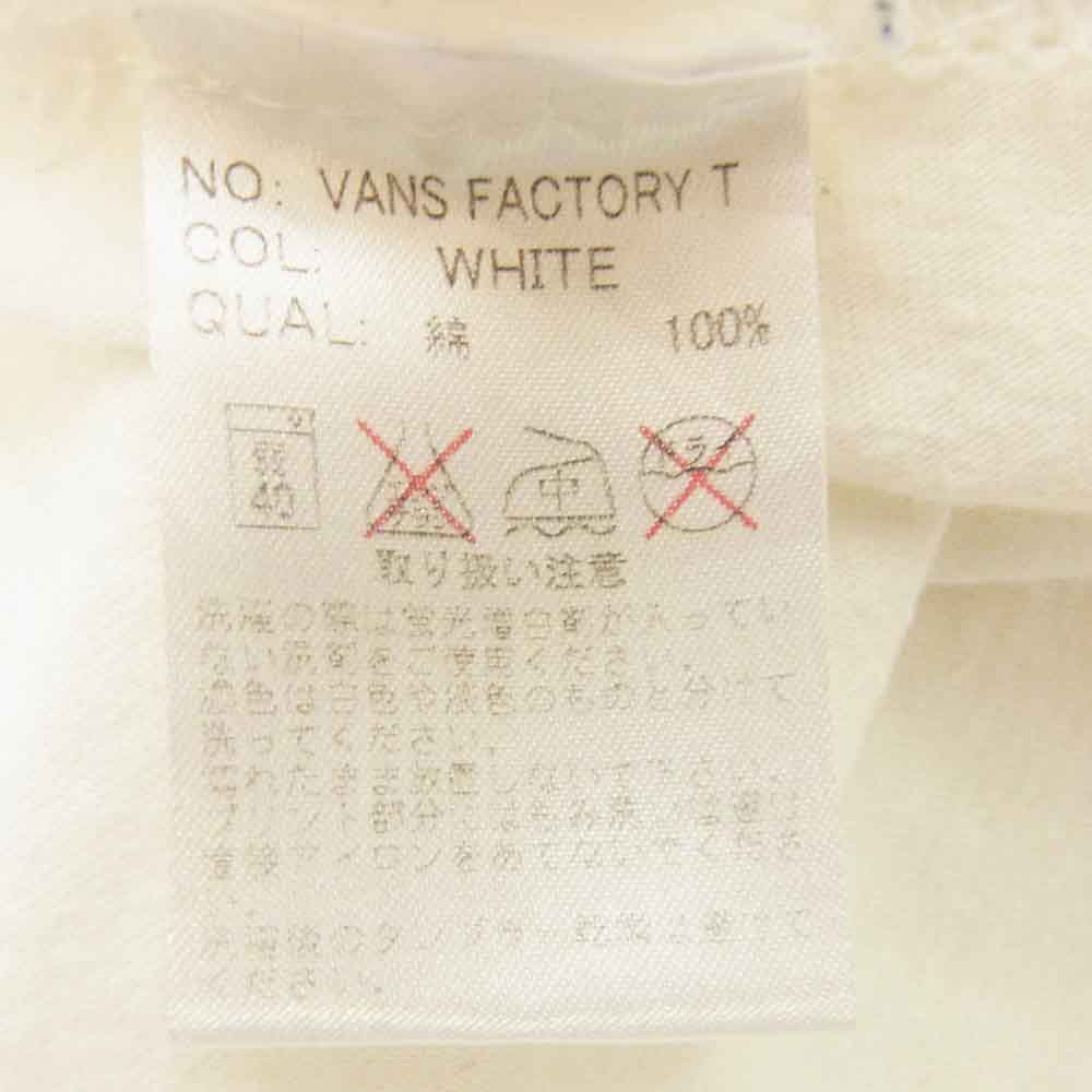 STANDARD CALIFORNIA スタンダードカリフォルニア × VANS SD FACTORY TEAM T バンズ ファクトリー チーム 半袖 Tシャツ ホワイト系 M【中古】