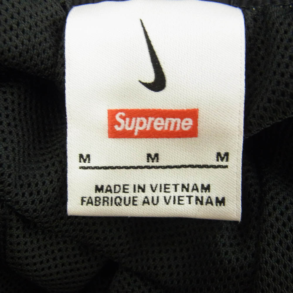 Supreme シュプリーム 24SS × NIKE Ripstop Track Pant ナイキ リップストップ トラック パンツ ブラック系 M【中古】