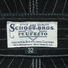 schott ショット 782-2910010 OLD HICKORY DENIM PANTS オールド ヒッコリー デニム ワーク パンツ ブラック系 ホワイト系 32【中古】