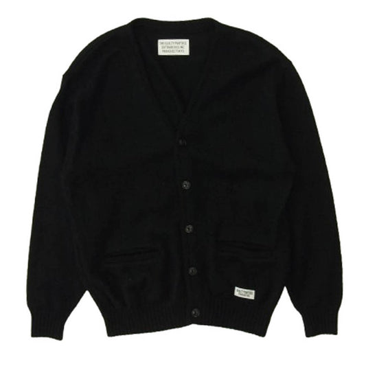 WACKO MARIA ワコマリア MOHAIR KNIT CARDIGAN モヘア カーディガン ブラック系 M【中古】