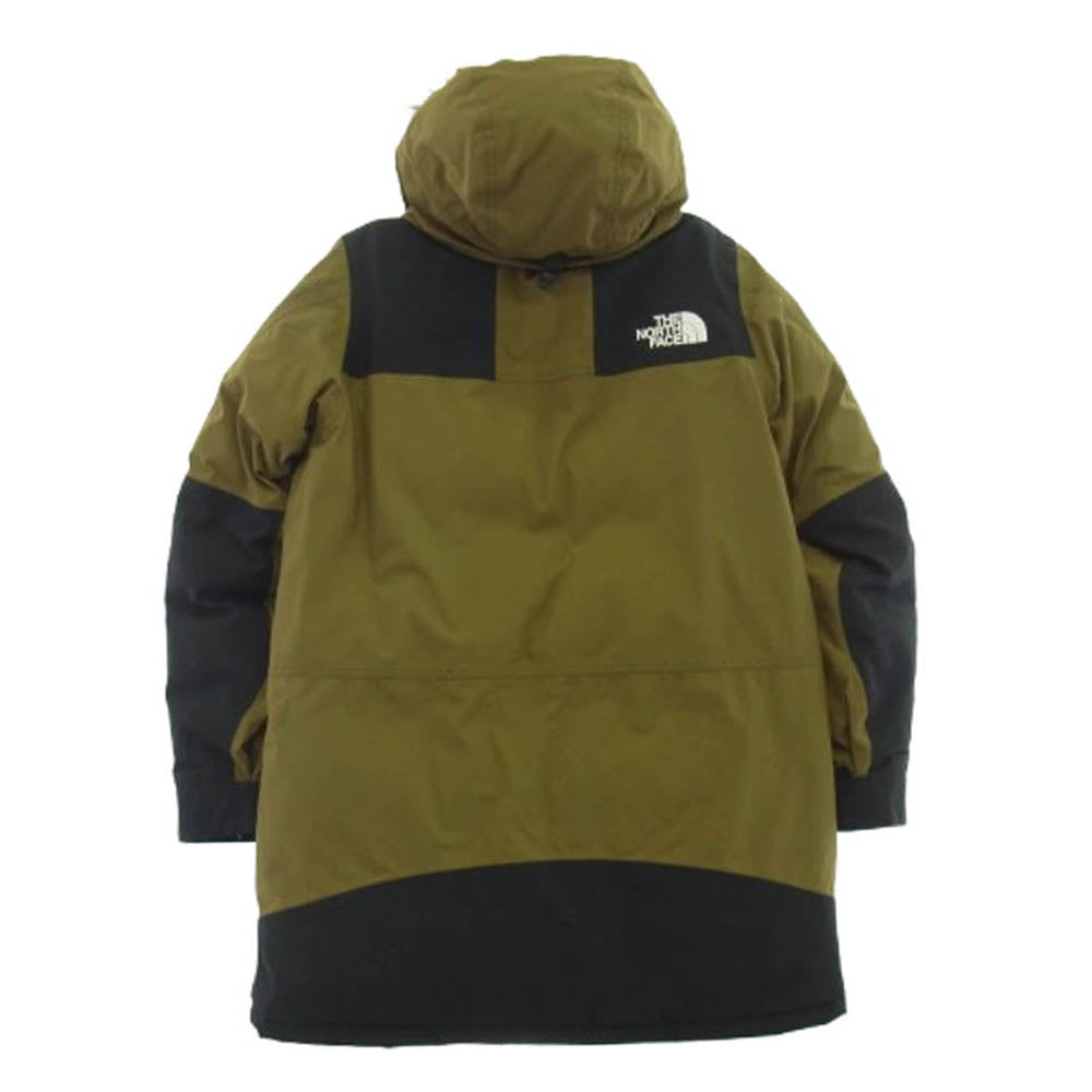 THE NORTH FACE ノースフェイス NDW91935 Mountain Down Coat GORE-TEX マウンテン ダウン コート カーキ系 XL【中古】