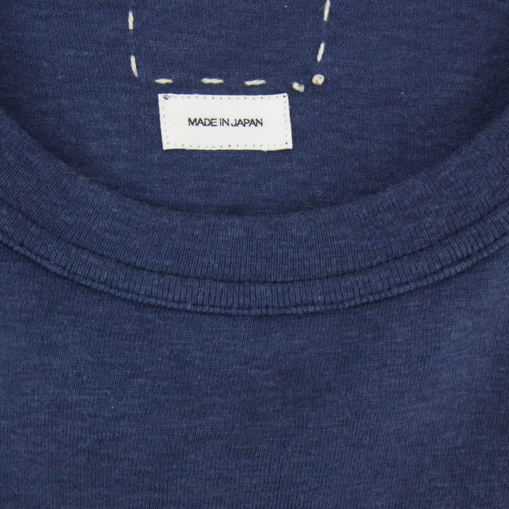 VISVIM ビズビム 22SS 0122105010026 22SS JUMBO TEE ジャンボ 半袖 Tシャツ カットソー ネイビー系 2【中古】