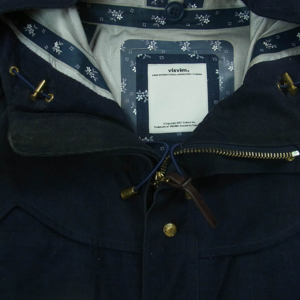 VISVIM ビズビム 0112205013001 OGLALA PARKA 3L GORE-TEX ゴアテックス マウンテンパーカー フーデッド ジャケット ダークネイビー系 1【中古】