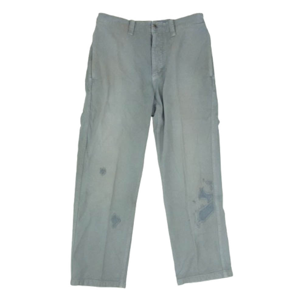 VISVIM ビズビム 22SS 0122105008008 GIFFORD PANTS ダメージ加工 ストレート パンツ グレー系 ブルーグレー系 2【中古】