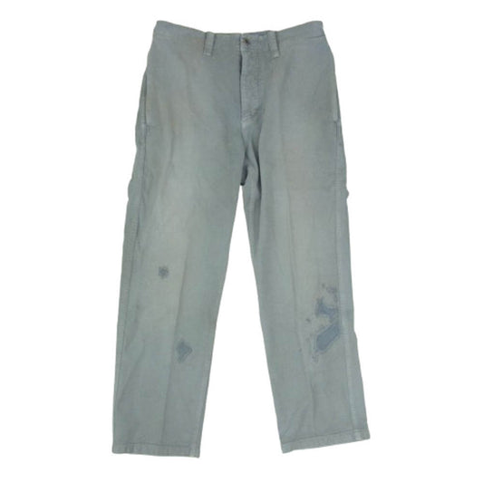 VISVIM ビズビム 22SS 0122105008008 GIFFORD PANTS ダメージ加工 ストレート パンツ グレー系 ブルーグレー系 2【中古】