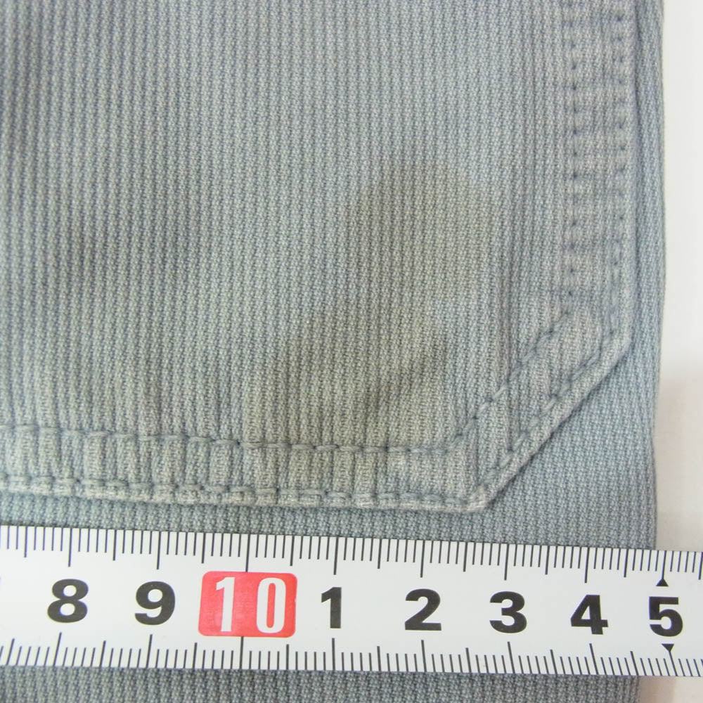 VISVIM ビズビム 22SS 0122105008008 GIFFORD PANTS ダメージ加工 ストレート パンツ グレー系 ブルーグレー系 2【中古】
