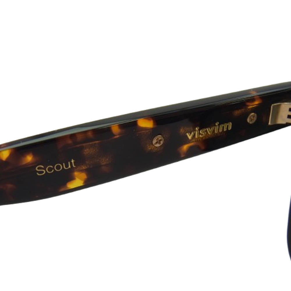 VISVIM ビズビム 17SS 0117103003039 SCOUT VIATOR SUNGLASSES HN POLARIZED ブラウン系 51□19-148【中古】