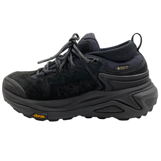 HOKA ONE ONE ホカ オネオネ 1162533 Women's Kaha 3 Low GORE-TEX Black/Black ウィメンズ カハ3 ロー ゴアテックス ブラック/ブラック ブラック系 24cm【中古】