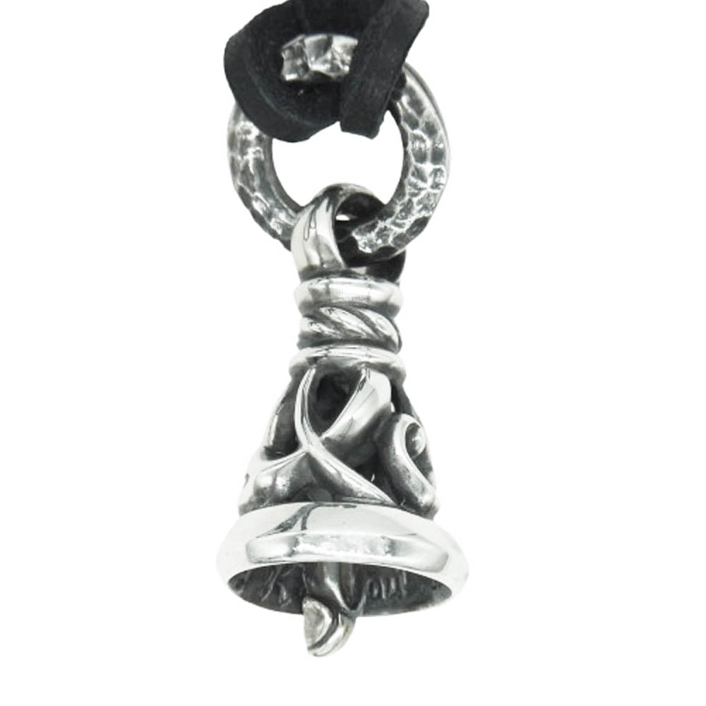 LEONARD KAMHOUT レナードカムホート Crane Bell medium クレーンベル M ミディアム ペンダントトップ シルバー系【中古】