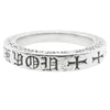 CHROME HEARTS クロムハーツ（原本無） SPACER 3ｍｍ FUCK YOU ファックユー スペーサーリング シルバー系 17.5号【中古】