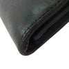 CHROME HEARTS クロムハーツ（原本無） 3 FOLD 3フォールド クロスボール コンパクト レザー ウォレット 財布 ブラック系【中古】
