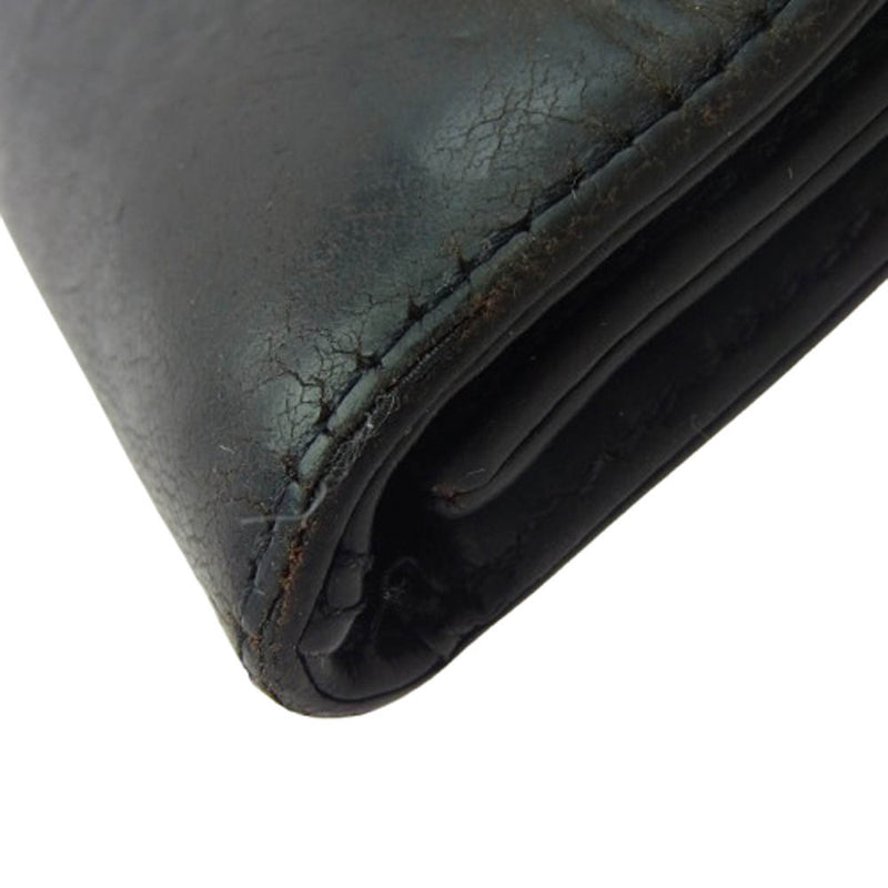 クロムハーツ　3フォールドウォレット　折り財布　ブラック　クロスボール クロムハーツ 3フォールドウォレット 折り財布 ブラック クロスボール