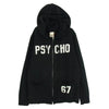 NEIGHBORHOOD ネイバーフッド 102OCBDN-CSM01S BUNKER STUD PSYCHO サイコ フルジップ パーカー フーディー ブラック系 L【中古】
