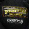NEIGHBORHOOD ネイバーフッド 102OCBDN-CSM01S BUNKER STUD PSYCHO サイコ フルジップ パーカー フーディー ブラック系 L【中古】
